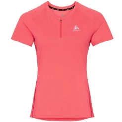 Odlo Axalp Trail T-Shirt S/S 1/2 Zip Damen Rad Shirt