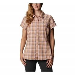 Columbia Silver Ridge Novelty S/S Shirt Damen Wander- Und Reisebluse