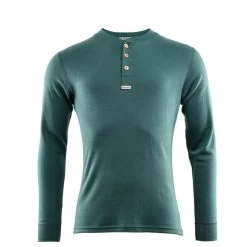 Aclima Warmwool Granddad Shirt Men Herren Langarmshirt