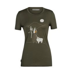 Icebreaker Tech Lite II SS Tee The Ram Herder Damen T-Shirt