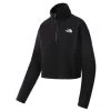 The North Face W 100 Glacier Cropped 1/4 Zip Damen Fleecepullover