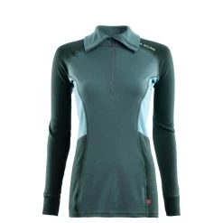 Aclima WarmWool Polo W's Damen Fleecepullover