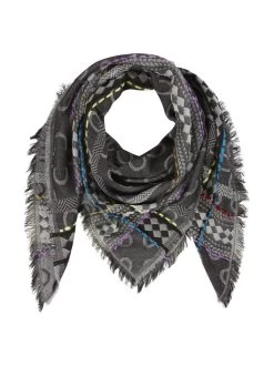 Codello Damen Jacquard-Tuch -Das Geheimnis der Outdoor-Bekleidung. Damen Jacquard Tuch pdstandard bust 666104 0001 bustfront 1