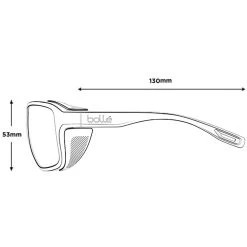 BOLLE Bollé Pathfinder Phantom Black Cat 2-4 - Gletscherbrille -Das Geheimnis der Outdoor-Bekleidung. boll pathfinder phantom black cat 2 4 gletscherbrille matte bol bs138005 4