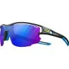 JULBO Aero Reactiv 1-3 High Contrast - Sonnenbrille -Das Geheimnis der Outdoor-Bekleidung. julbo aero reactiv 1 3 high contrast sonnenbrille matt schwarz blau jb j483 3422 4
