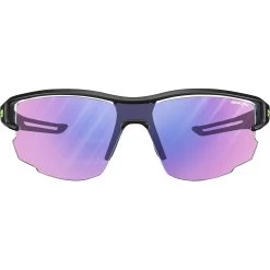 JULBO Aero Reactiv 1-3 High Contrast - Sonnenbrille -Das Geheimnis der Outdoor-Bekleidung. julbo aero reactiv 1 3 high contrast sonnenbrille matt schwarz blau jb j483 3422 7