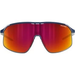 JULBO Density Spectron 3 - Fahrradbrille -Das Geheimnis der Outdoor-Bekleidung. julbo density spectron 3 fahrradbrille matt blau weiss rot jb j561 1112 5