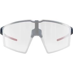 JULBO Edge Reactiv Light Amplifier 1-3 & Spectron 0 - Fahrradbrille -Das Geheimnis der Outdoor-Bekleidung. julbo edge reactiv light amplifier 1 3 spectron 0 fahrradbrille matt blau weiss rot jb j562 3390 6