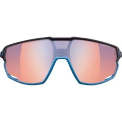 JULBO Rush Reactiv 1-3 High Contrast - Fahrradbrille -Das Geheimnis der Outdoor-Bekleidung. julbo rush reactiv 1 3 hc fahrradbrille schwarz blau jb j534 3414 1