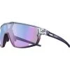 JULBO Rush Spectron 1 - Sonnenbrille -Das Geheimnis der Outdoor-Bekleidung. julbo rush spectron 1 sonnenbrille durchscheinend glaenzend grau violett jb j534 1022 0