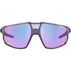 JULBO Rush Spectron 1 - Sonnenbrille -Das Geheimnis der Outdoor-Bekleidung. julbo rush spectron 1 sonnenbrille durchscheinend glaenzend grau violett jb j534 1022 2