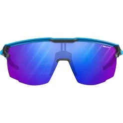 JULBO Ultimate Reactiv 1-3 High Contrast - Fahrradbrille -Das Geheimnis der Outdoor-Bekleidung. julbo ultimate reactiv 1 3 high contrast fahrradbrille blau schwarz jb j546 3412 0